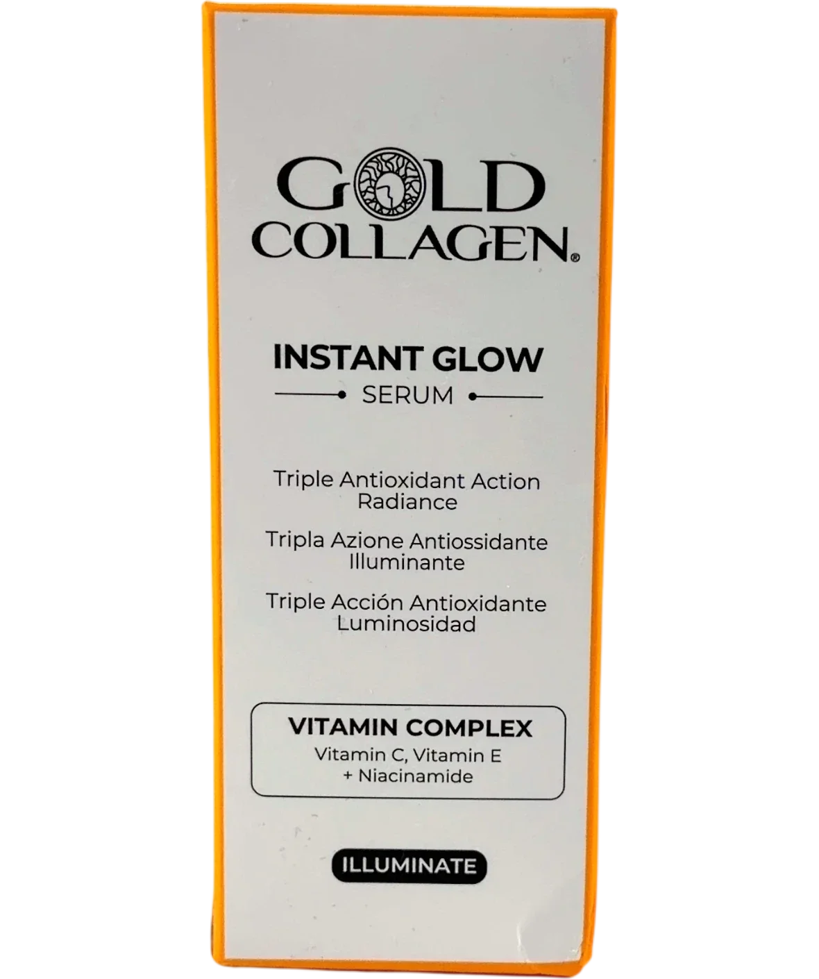 Gold Collagen Instant Glow Serum, size 30ml — front