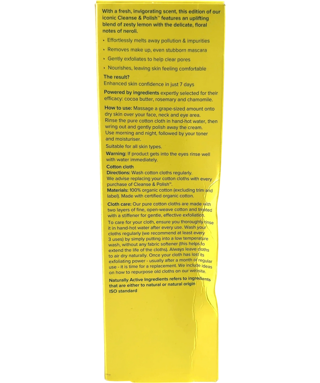 Liz Earle Liz Earle Cleanse & Polish Lemon & Neroli Starter Kit, size 250ml — back