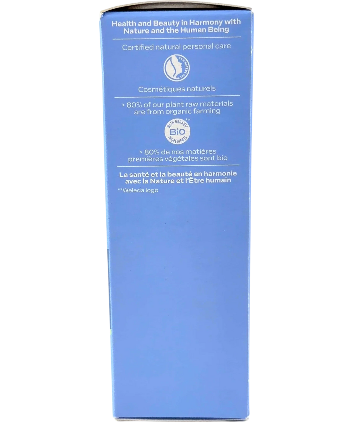 Weleda DEEP CLEANSING GEL, size 150ml — back
