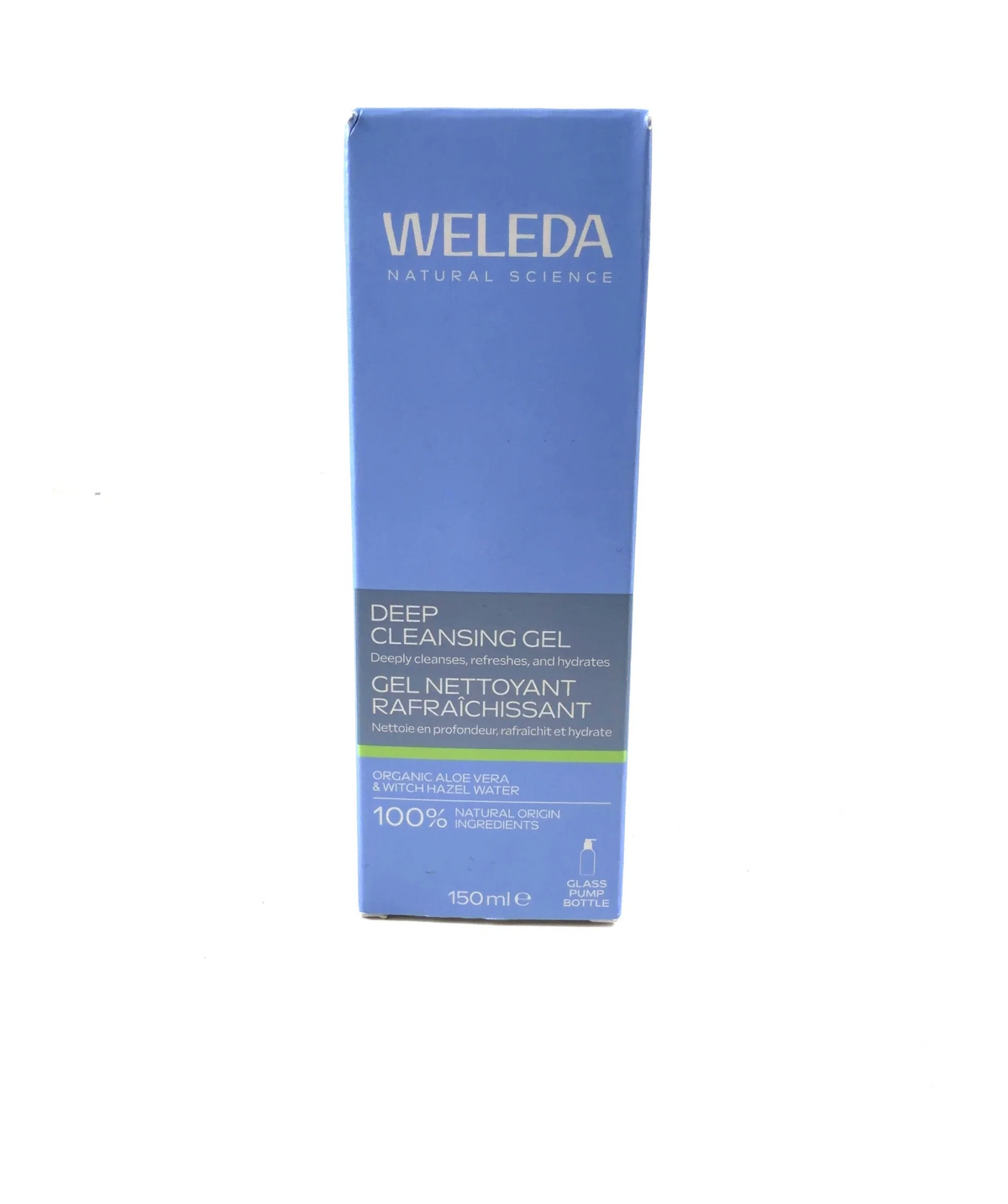 Weleda DEEP CLEANSING GEL, size 150ml — care label