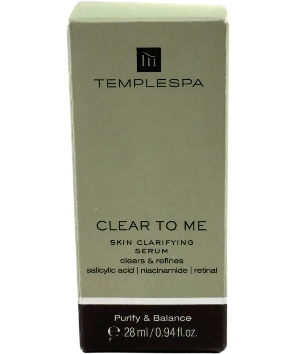 templespa Temple Spa Clear To Me Skin Clarifying Serum 28ml, size 28ml — front