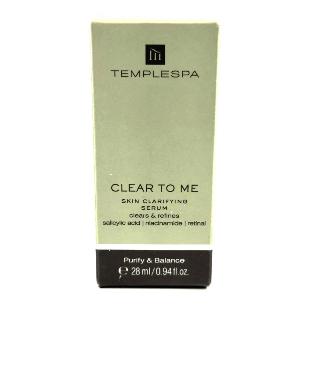 templespa Temple Spa Clear To Me Skin Clarifying Serum 28ml, size 28ml — label