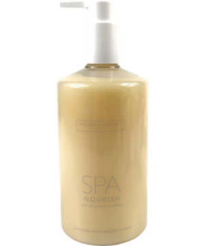 The White Company Spa Nourish Oat, Bergamot & Amber Soak 500ml