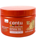 Cantu ULTRA MOISTURE BATANA OIL + JAMAICAN BLACK CASTOR OIL NOURISHING CURL CREAM, size 283g — front