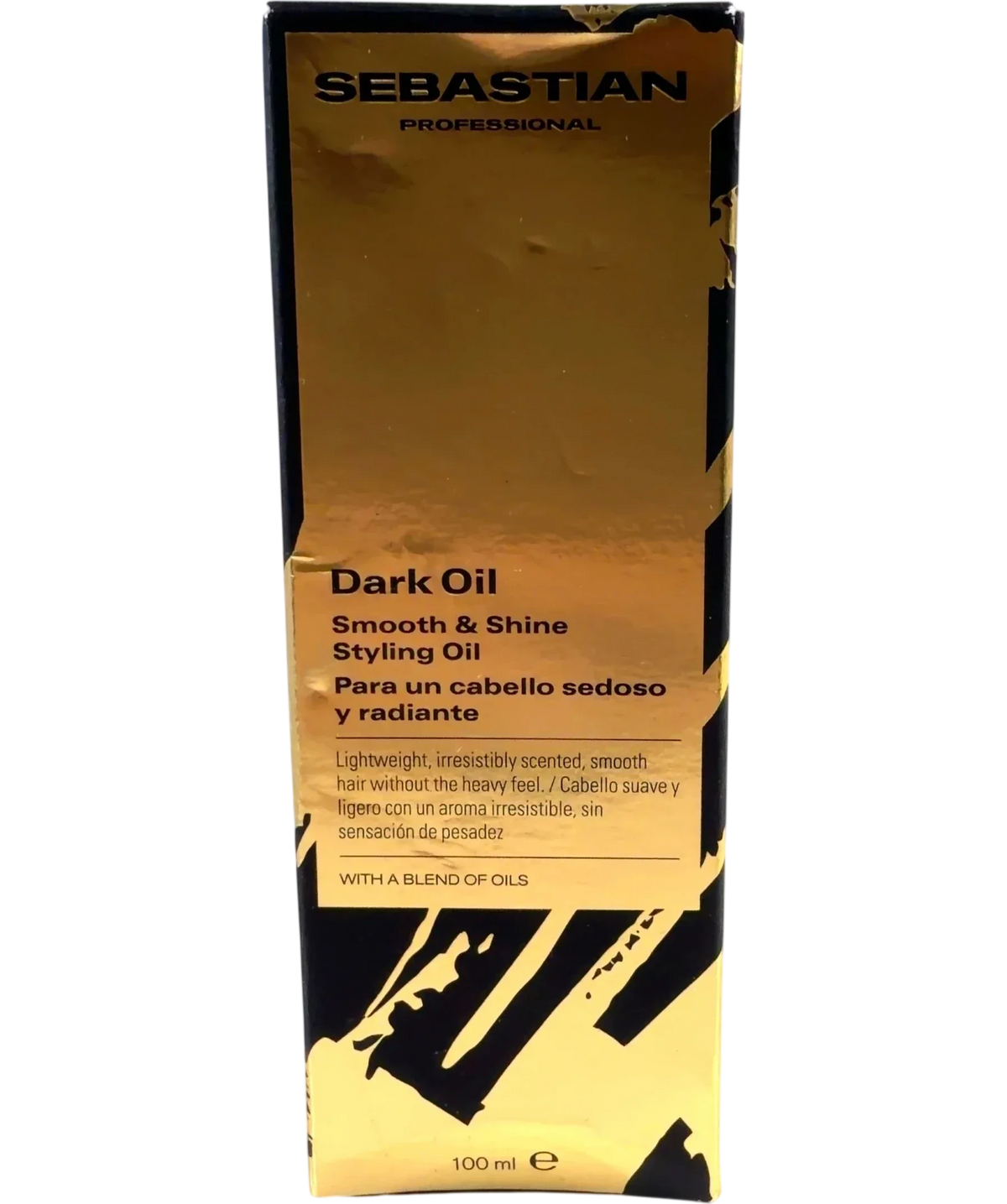 SEBASTIAN Sebastian Professional Dark Oil Smooth & Shine Styling Oil 100ml, size 100ml — front