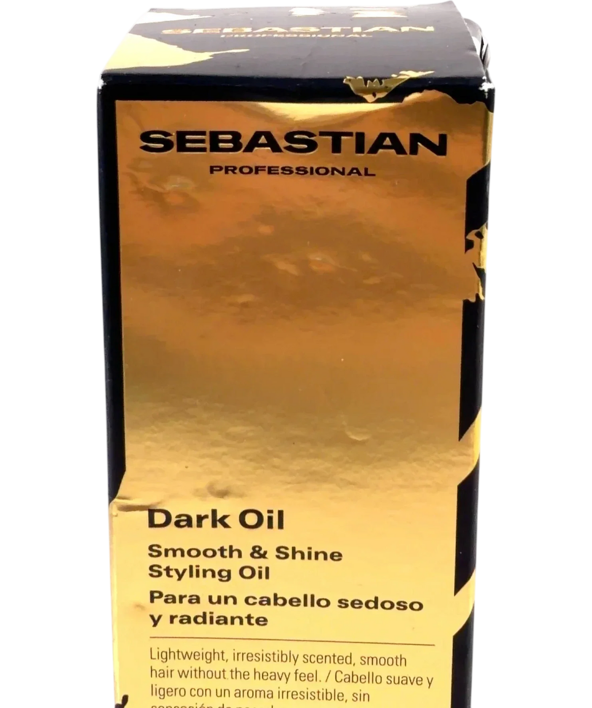 SEBASTIAN Sebastian Professional Dark Oil Smooth & Shine Styling Oil 100ml, size 100ml — back