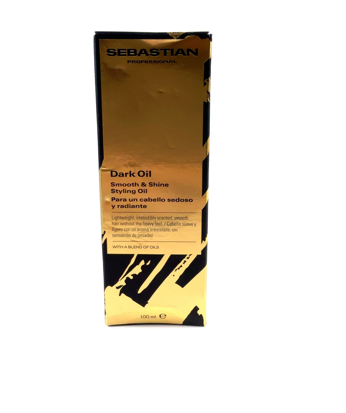 SEBASTIAN Sebastian Professional Dark Oil Smooth & Shine Styling Oil 100ml, size 100ml — care label