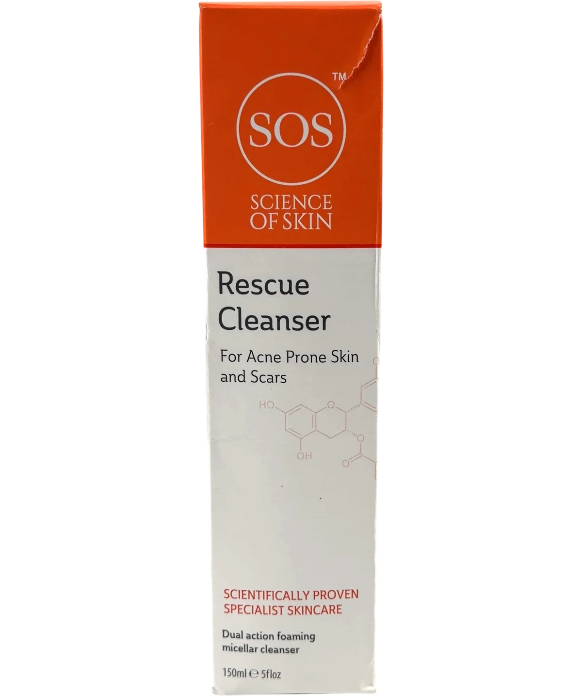 Science of Skin Rescue Cleanser, size 150ml — front