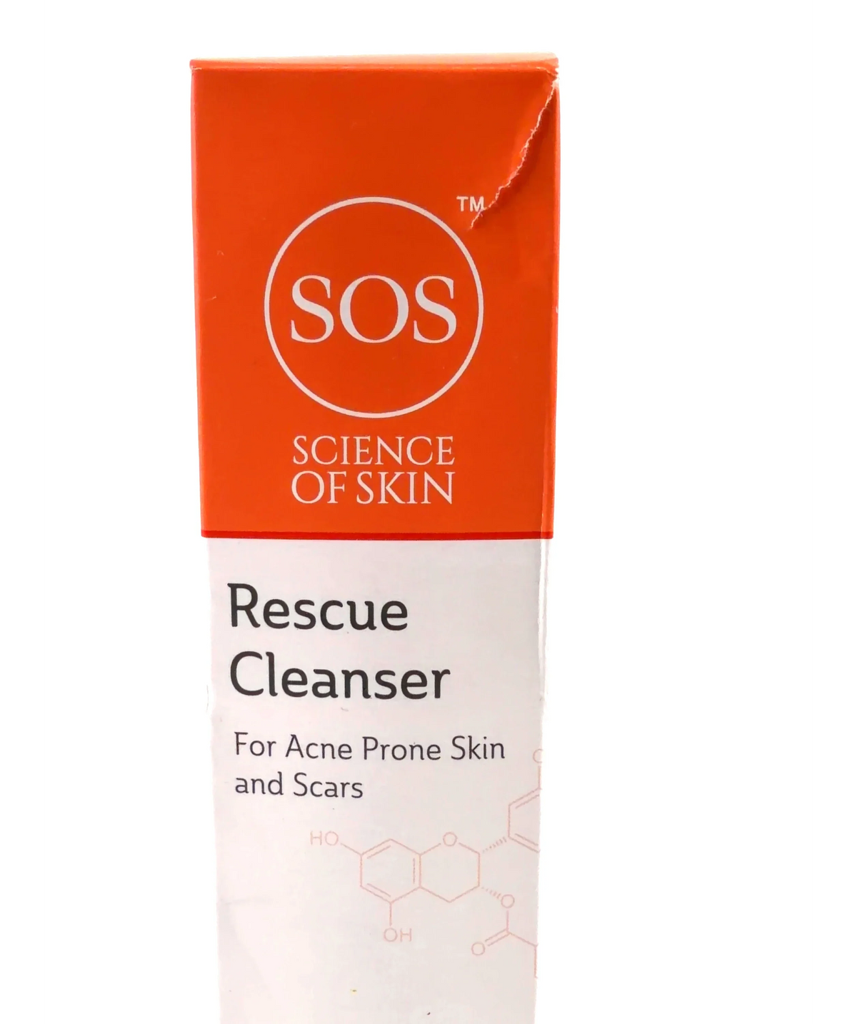Science of Skin Rescue Cleanser, size 150ml — label