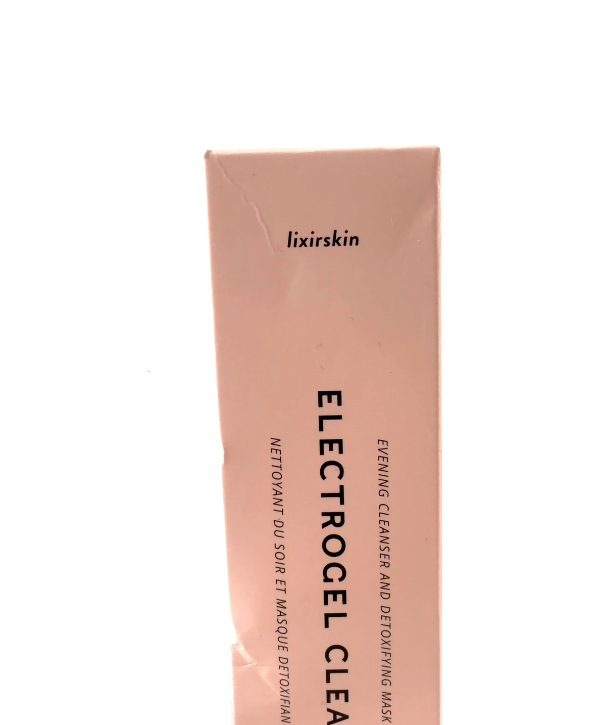 LixirSkin Electrogel Cleanser, size 100ml — label