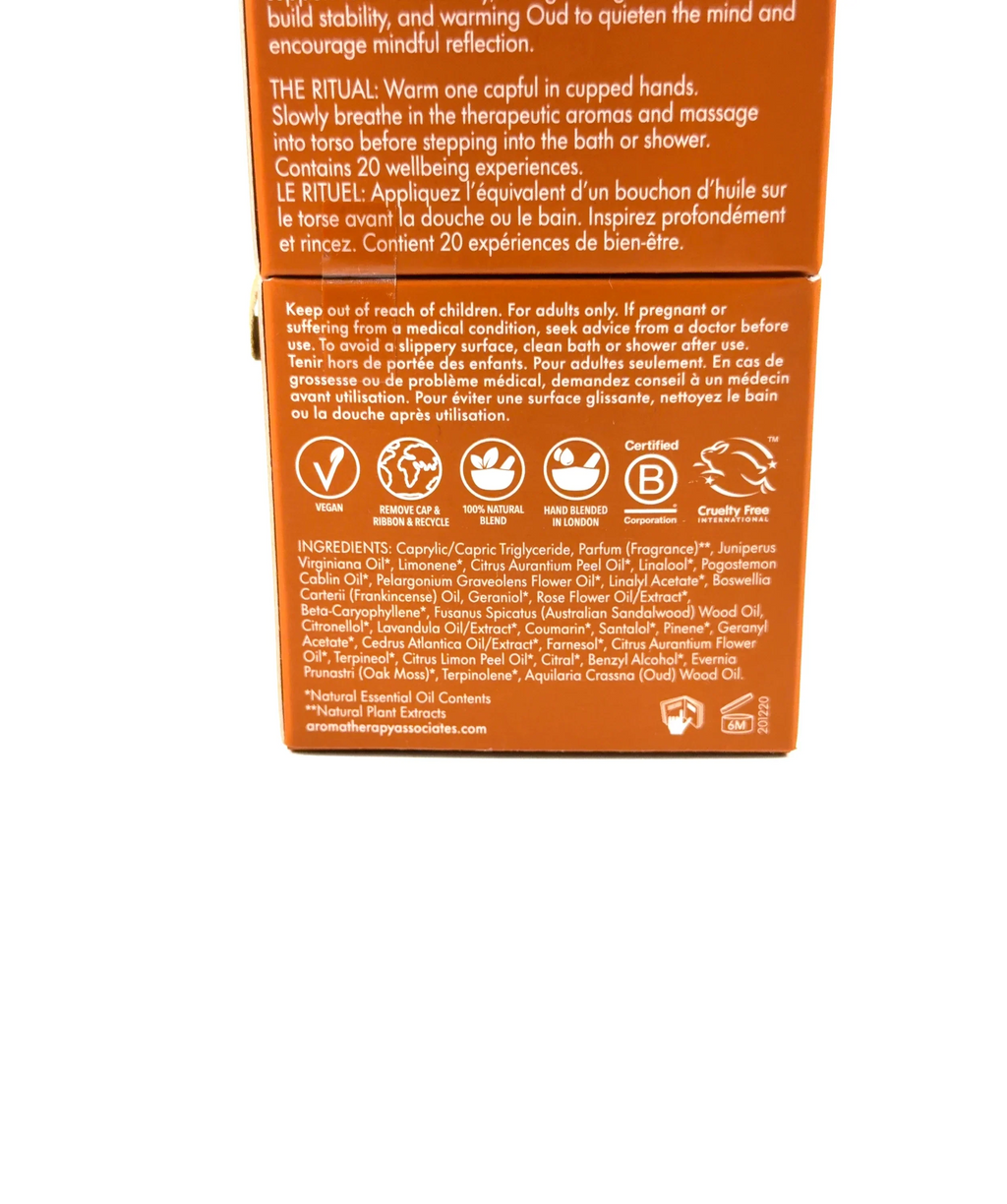 Aromatherapy Associates Desert Therapy Bath & Shower Oil, size 55ml — fabric detail
