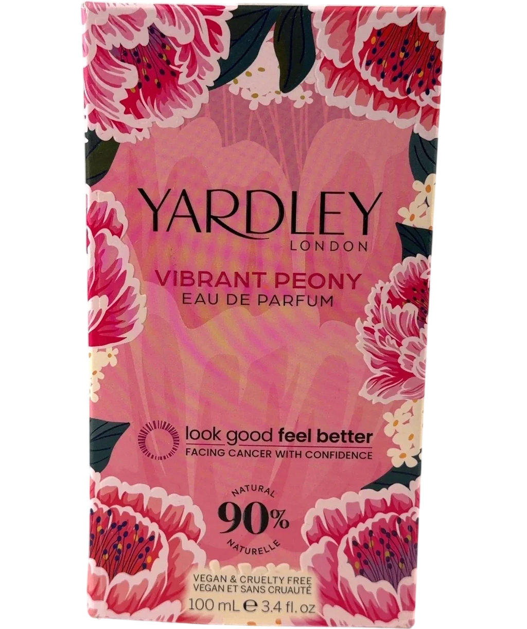 YARDLEY Yardley London Vibrant Peony Eau de Parfum 100ml, size 100ml — front