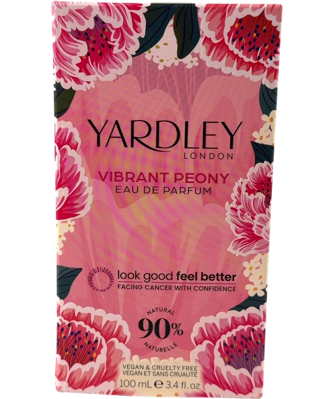 YARDLEY Yardley London Vibrant Peony Eau de Parfum 100ml, size 100ml — front