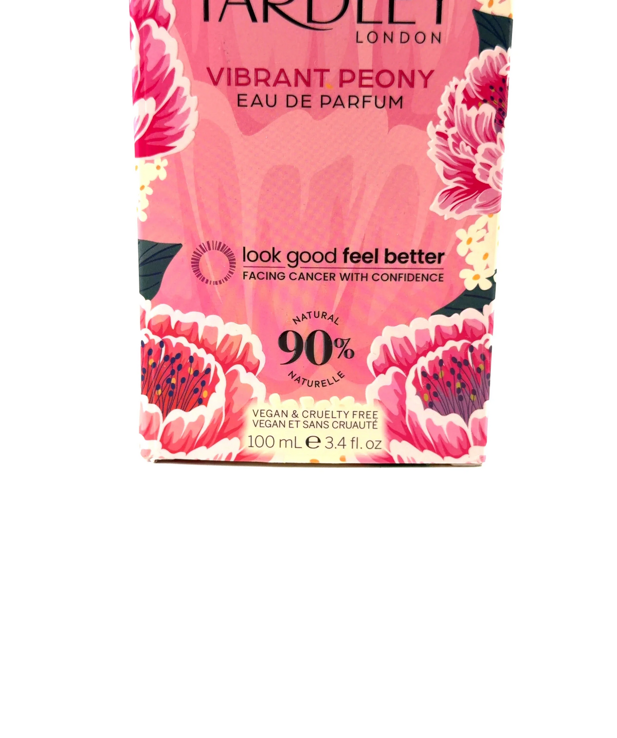YARDLEY Yardley London Vibrant Peony Eau de Parfum 100ml, size 100ml — care label