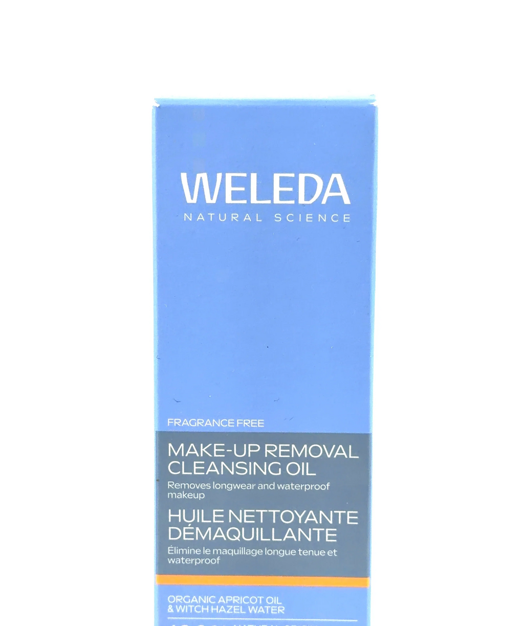 Weleda MAKE-UP REMOVAL CLEANSING OIL, size 150ml — label