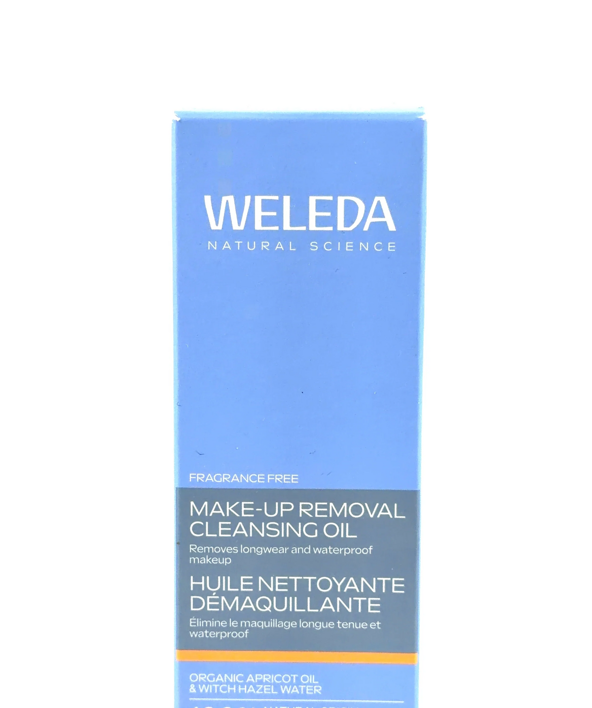 Weleda MAKE-UP REMOVAL CLEANSING OIL, size 150ml — label