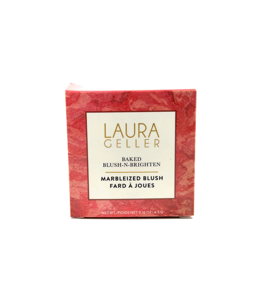 LAURA GELLER Summer Orchid Laura Geller Baked Blush-N-Brighten Marbleized Blush 4.5g, size 4.5g — label