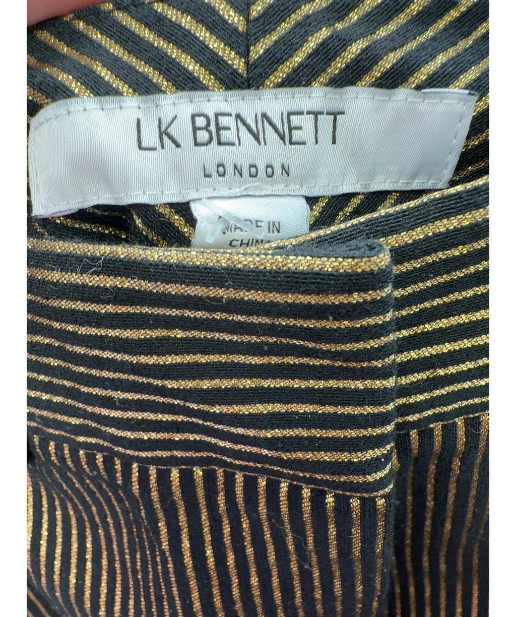 LK Bennett Black BELLA, size UK 8 — detail
