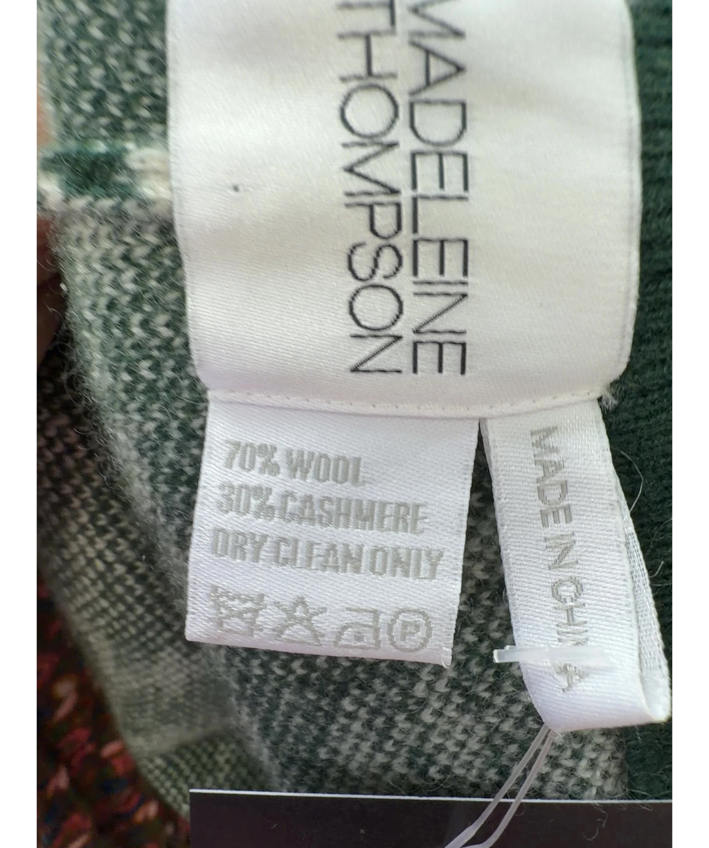 MADELEINE THOMPSON Green Colour, size UK S — label