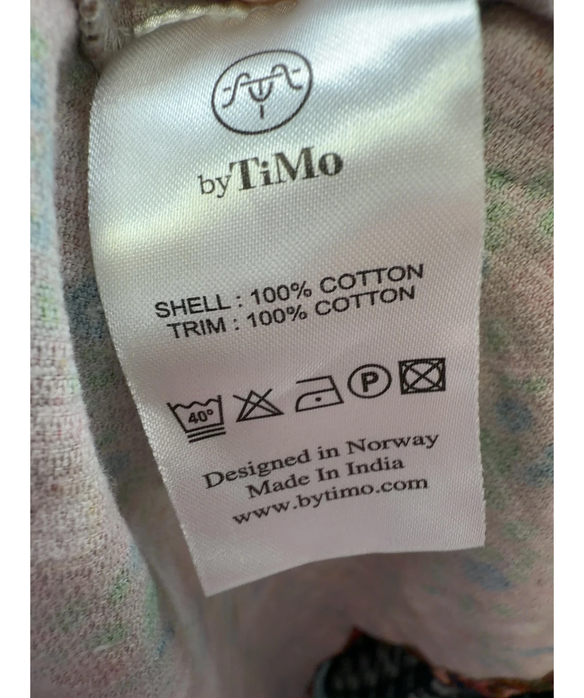 ByTIMO Brown Colour, size UK S — label