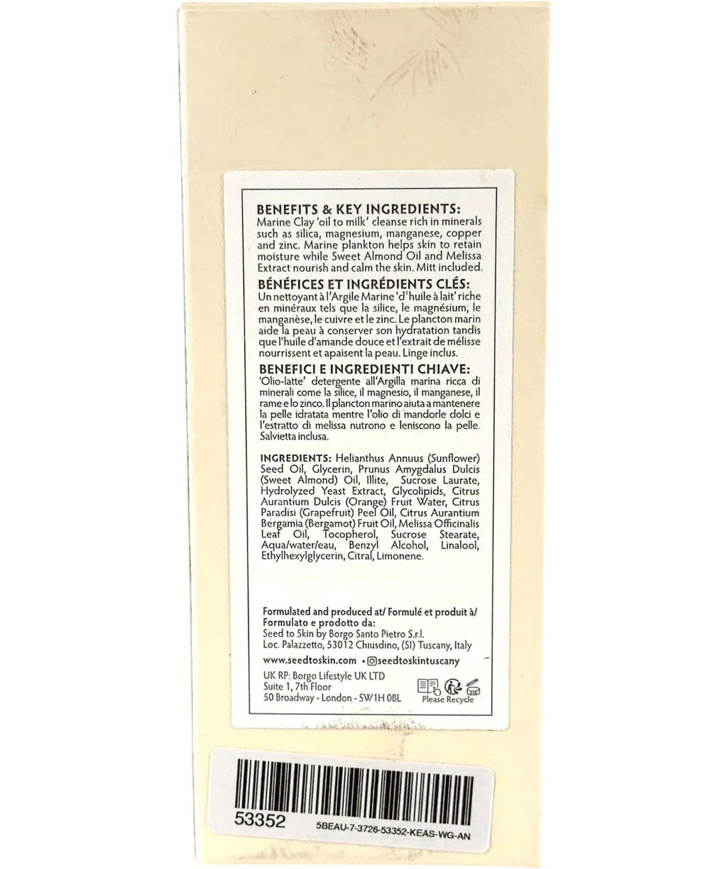 seed to skin THE DIVINE CLEANSE, size 100ml — back