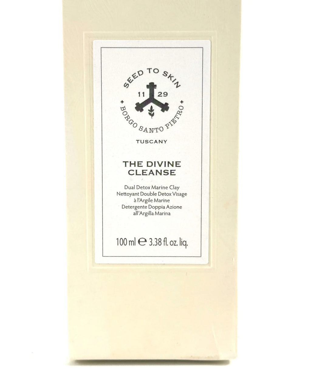 seed to skin THE DIVINE CLEANSE, size 100ml — label