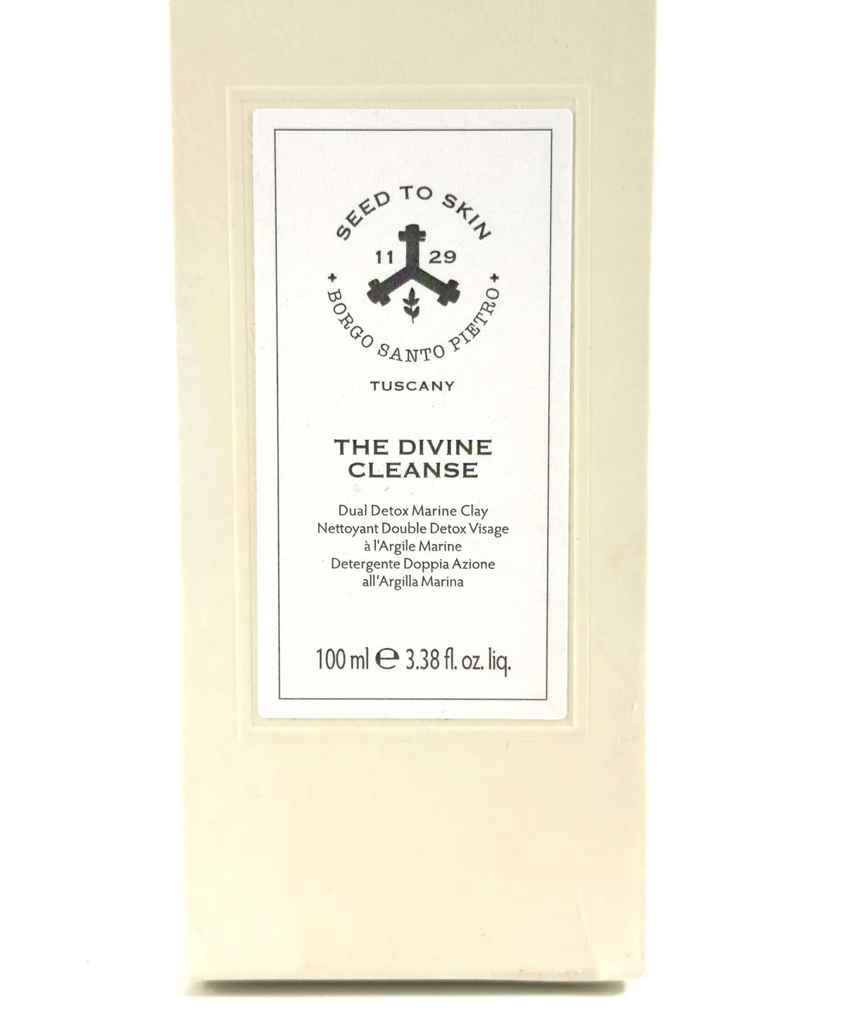 seed to skin THE DIVINE CLEANSE, size 100ml — label
