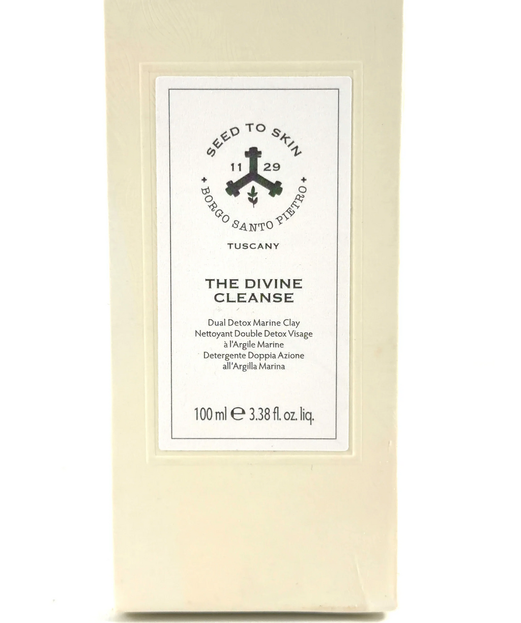 seed to skin THE DIVINE CLEANSE, size 100ml — care label