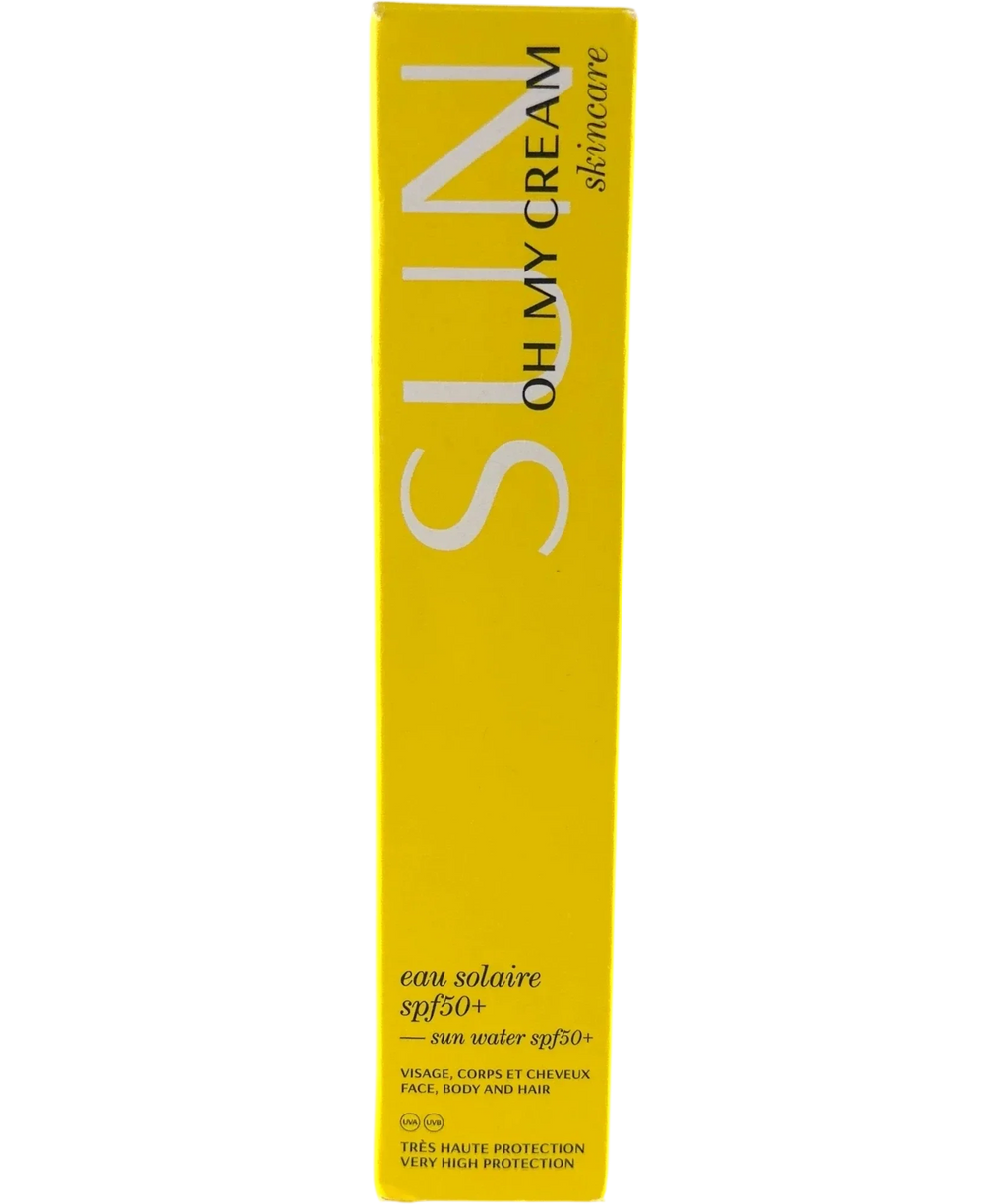 oh my cream Sun Water SPF50+ (Eau Solaire SPF50+), size 95ml — front