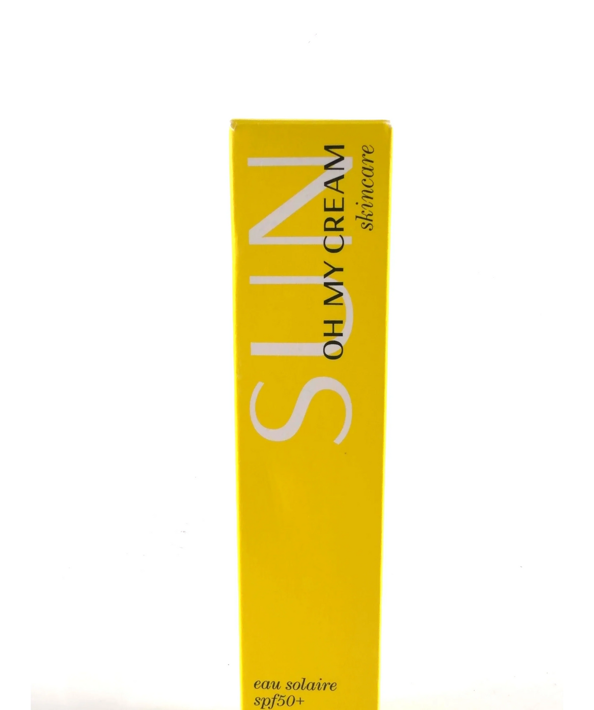 oh my cream Sun Water SPF50+ (Eau Solaire SPF50+), size 95ml — label