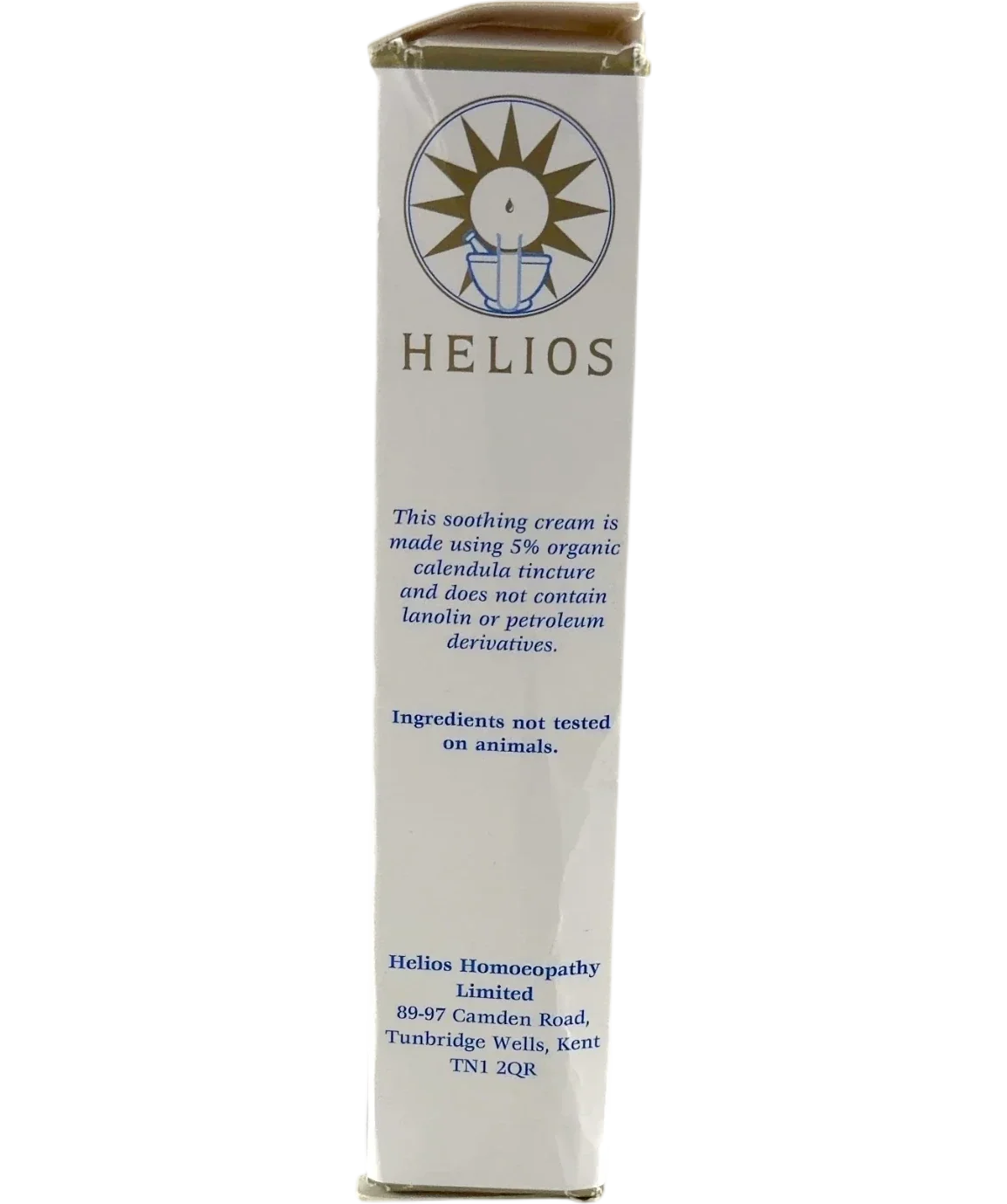 HELIOS Calendula Cream, size 30g — back