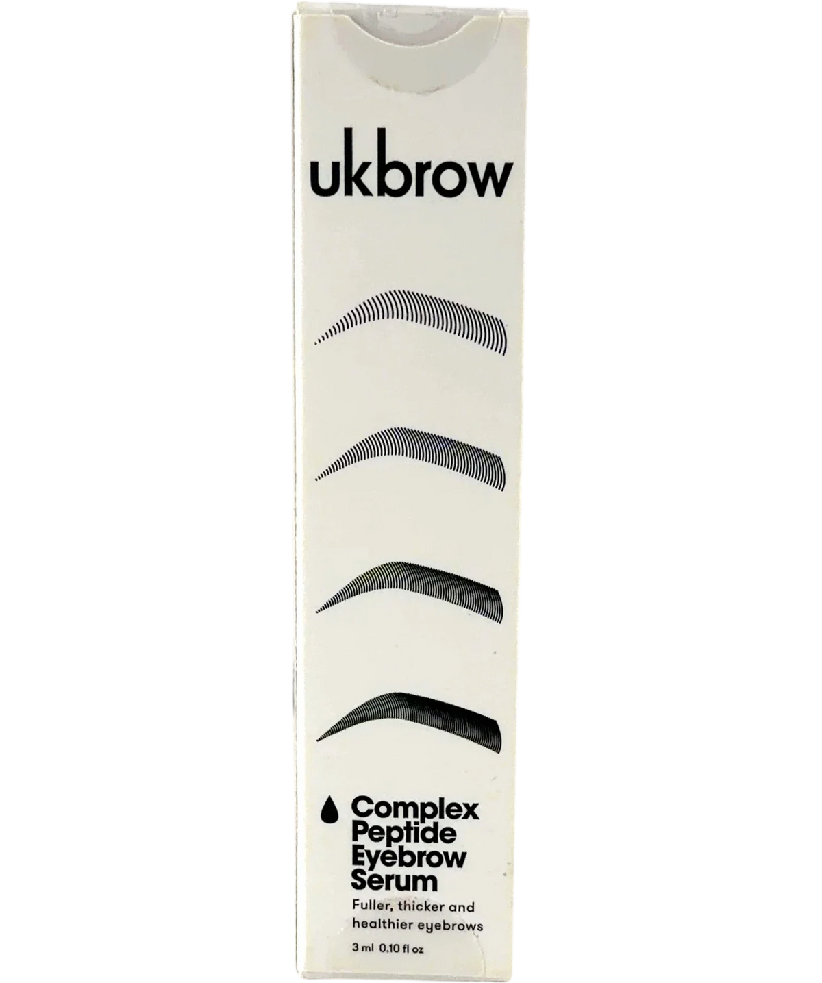 UKBROW Complex Peptide Eyebrow Serum, size 3ml — front