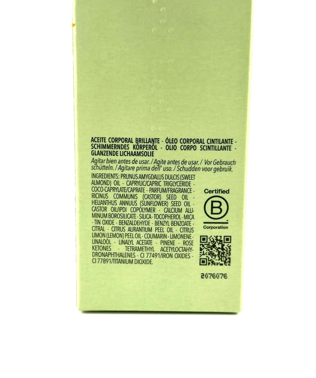 Loccitane AMANDE SUBLIME, size 100ml — fabric detail