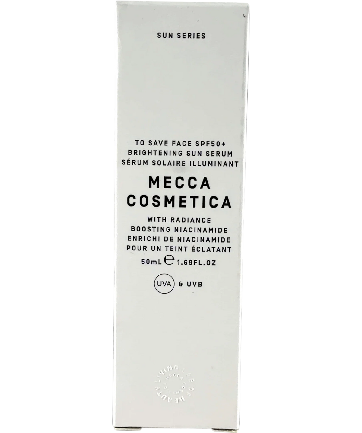 mecca cosmetica TO SAVE FACE SPF50+ BRIGHTENING SUN SERUM, size 50ml — front