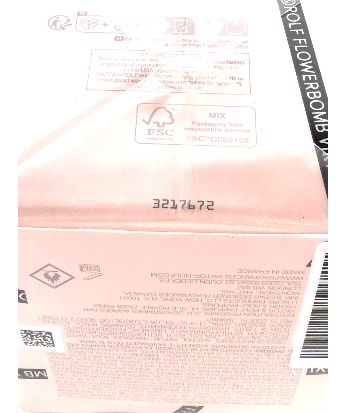 Viktor & Rolf FLOWERBOMB, size 30ml — detail