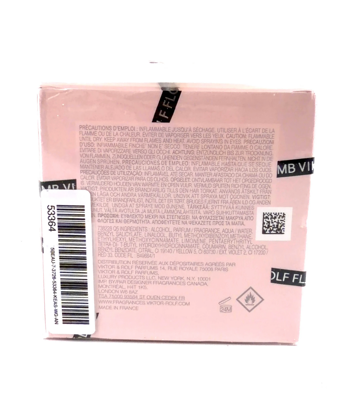 Viktor & Rolf FLOWERBOMB, size 30ml — fabric detail
