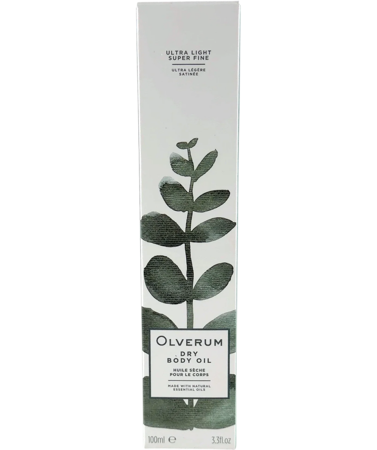 olverum DRY BODY OIL, size 100ml — front