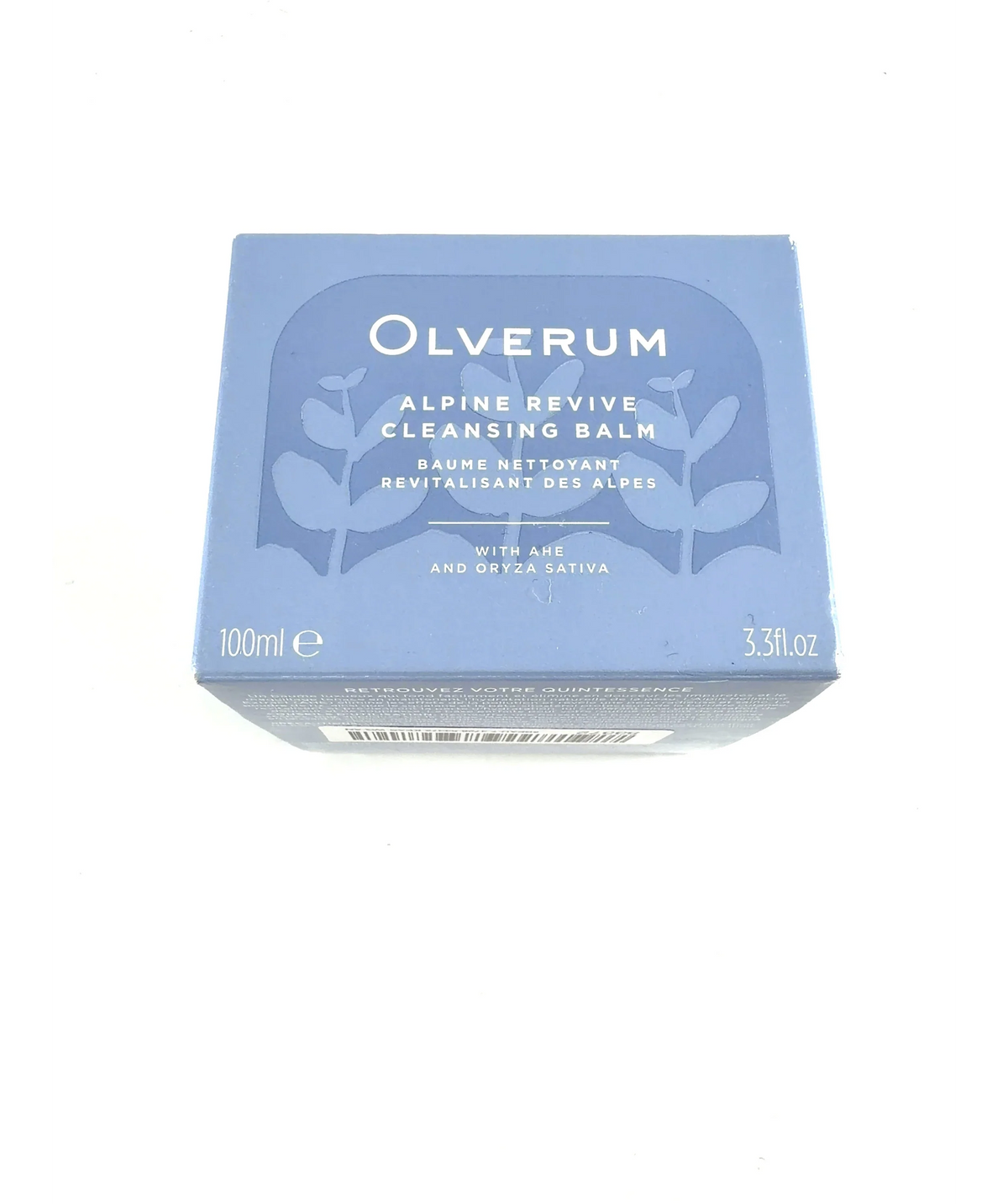 olverum Alpine Revive Cleansing Balm, size 100ml — care label