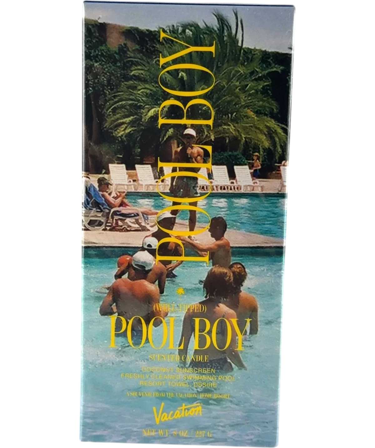 Vacation POOL BOY, size 227g — front