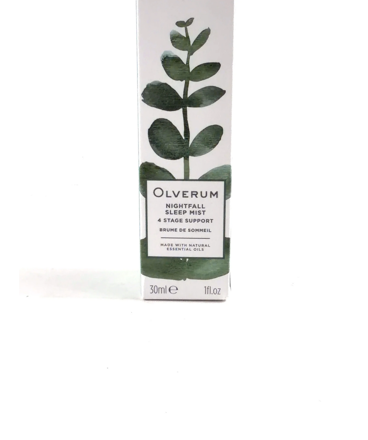 olverum Nightfall Sleep Mist, size 30ml — label