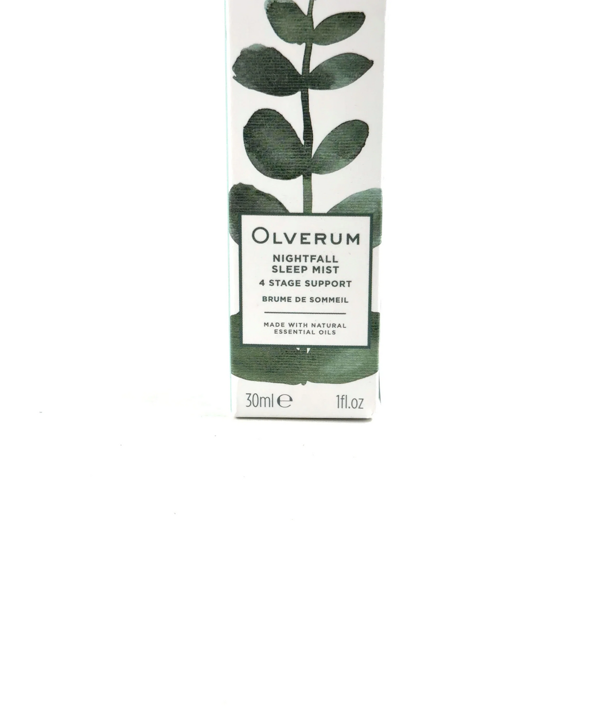 olverum Nightfall Sleep Mist, size 30ml — care label