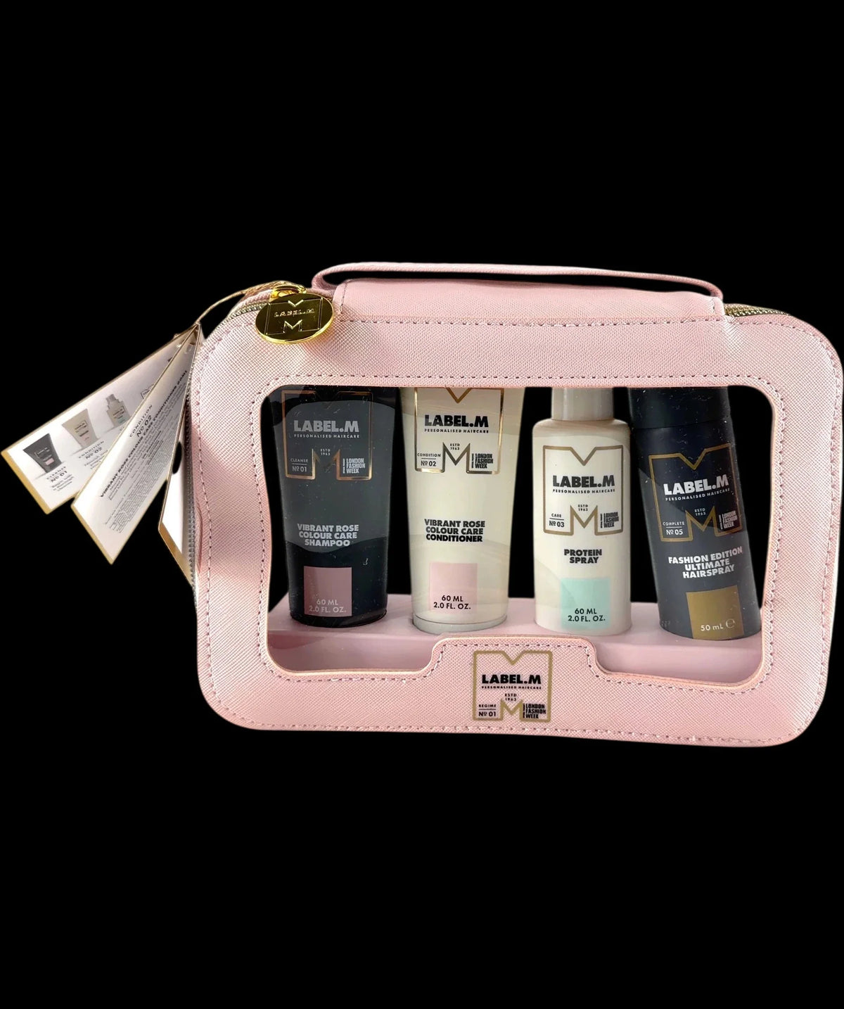 LABEL.M abel.m Vibrant Rose Mini Discovery Kit 4 Piece Set, size 60ml — detail