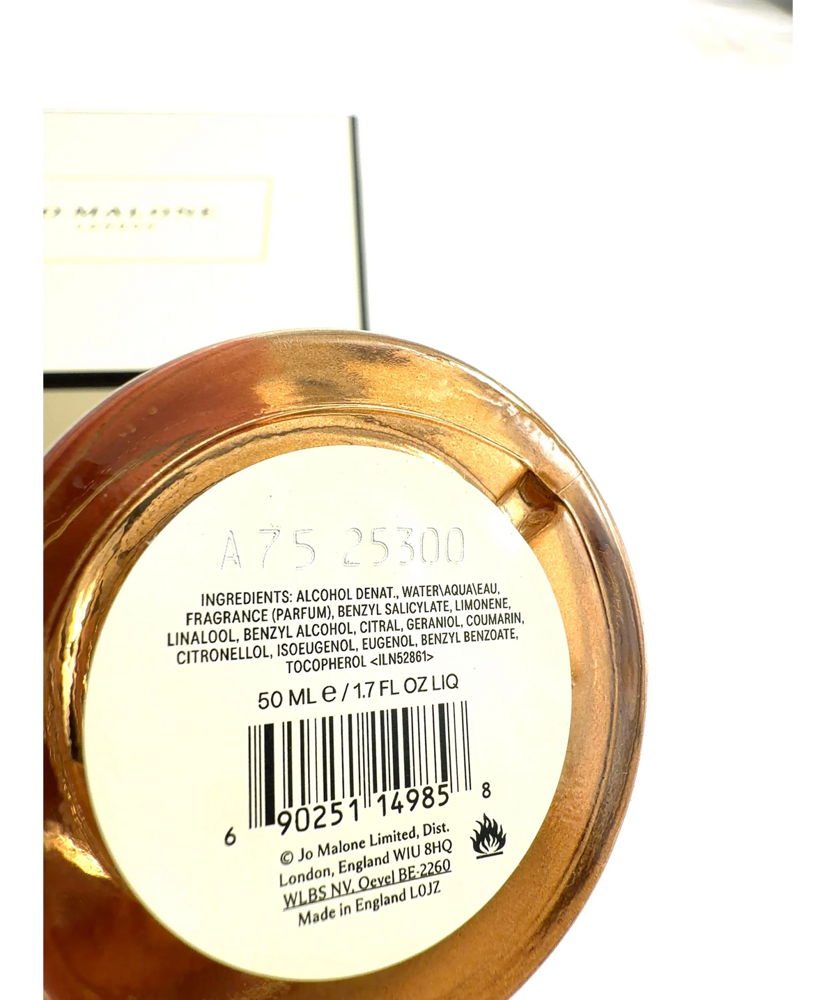 Jo Malone London Beach Blossom Cologne, size 50ml — detail