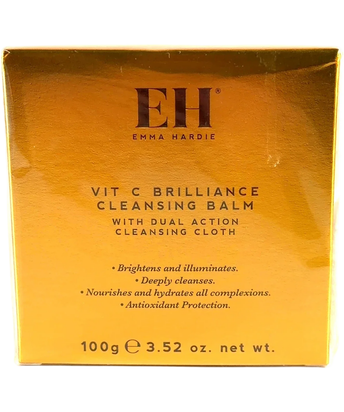 Emma Hardie VIT C BRILLIANCE CLEANSING BALM, size 100g — front