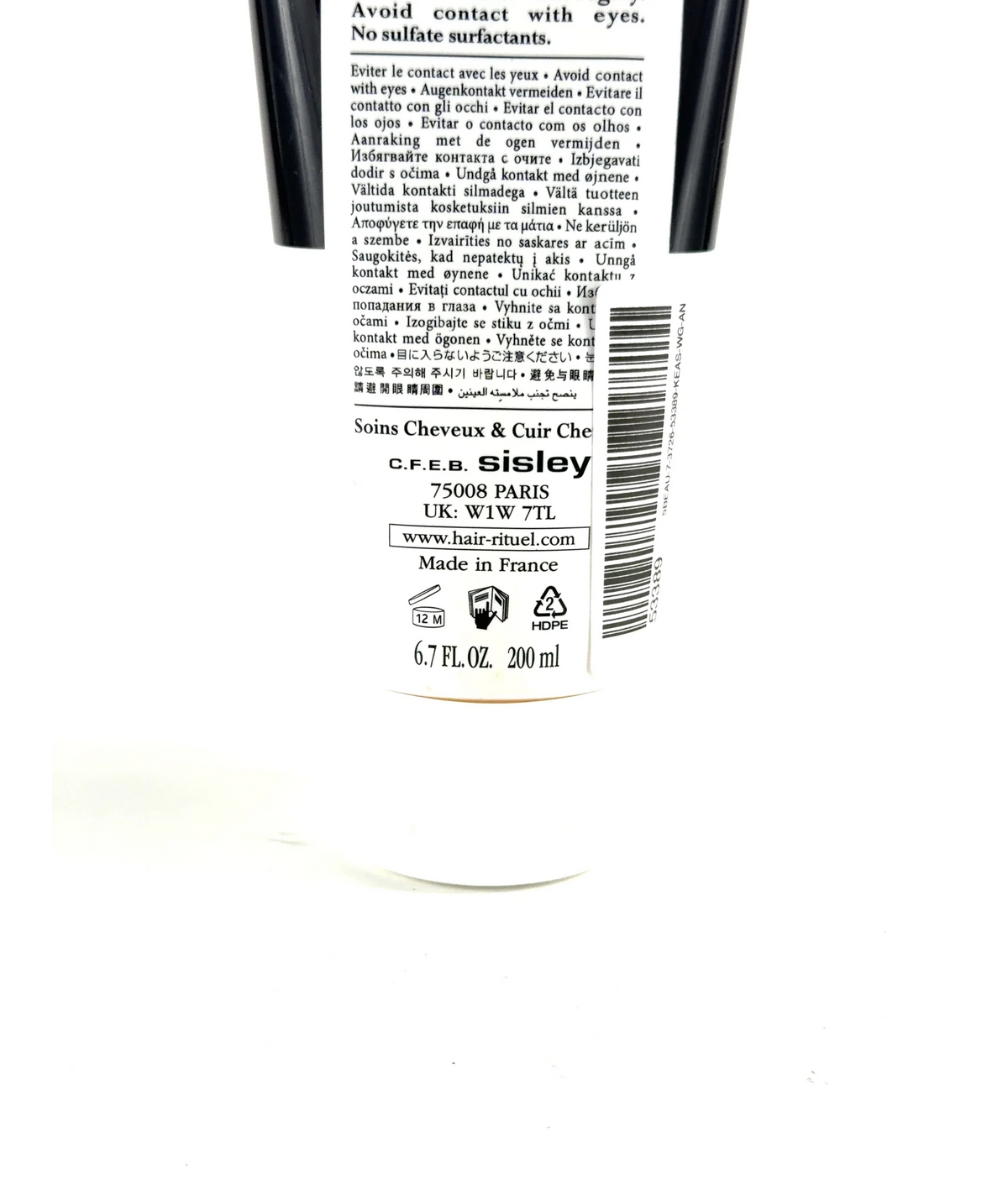 Sisley Hair Rituel by Sisley Color Perfecting Shampoo 200ml, size 200ml — care label