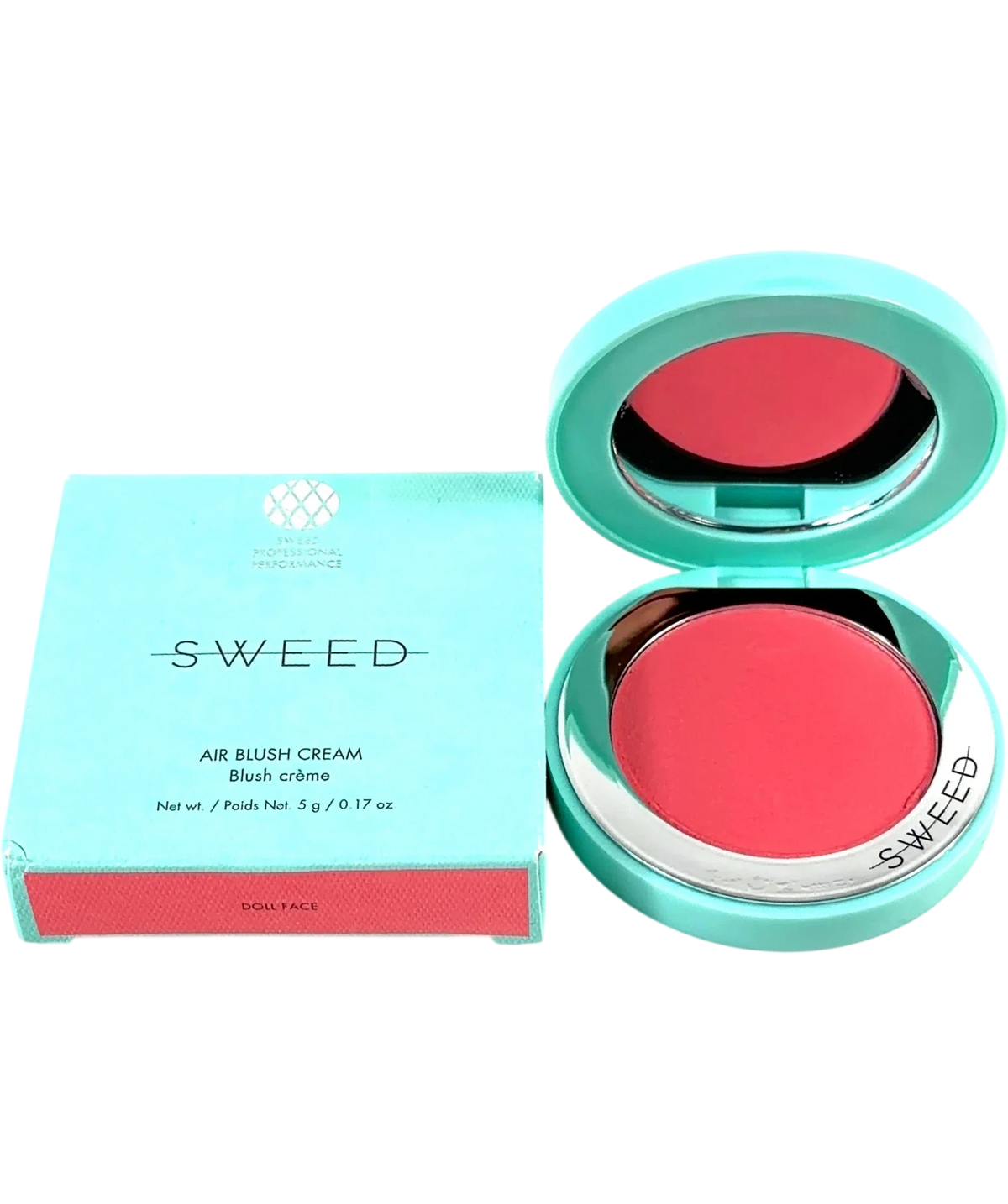 SWEED DOLL FACE AIR BLUSH CREAM, size 5g — front