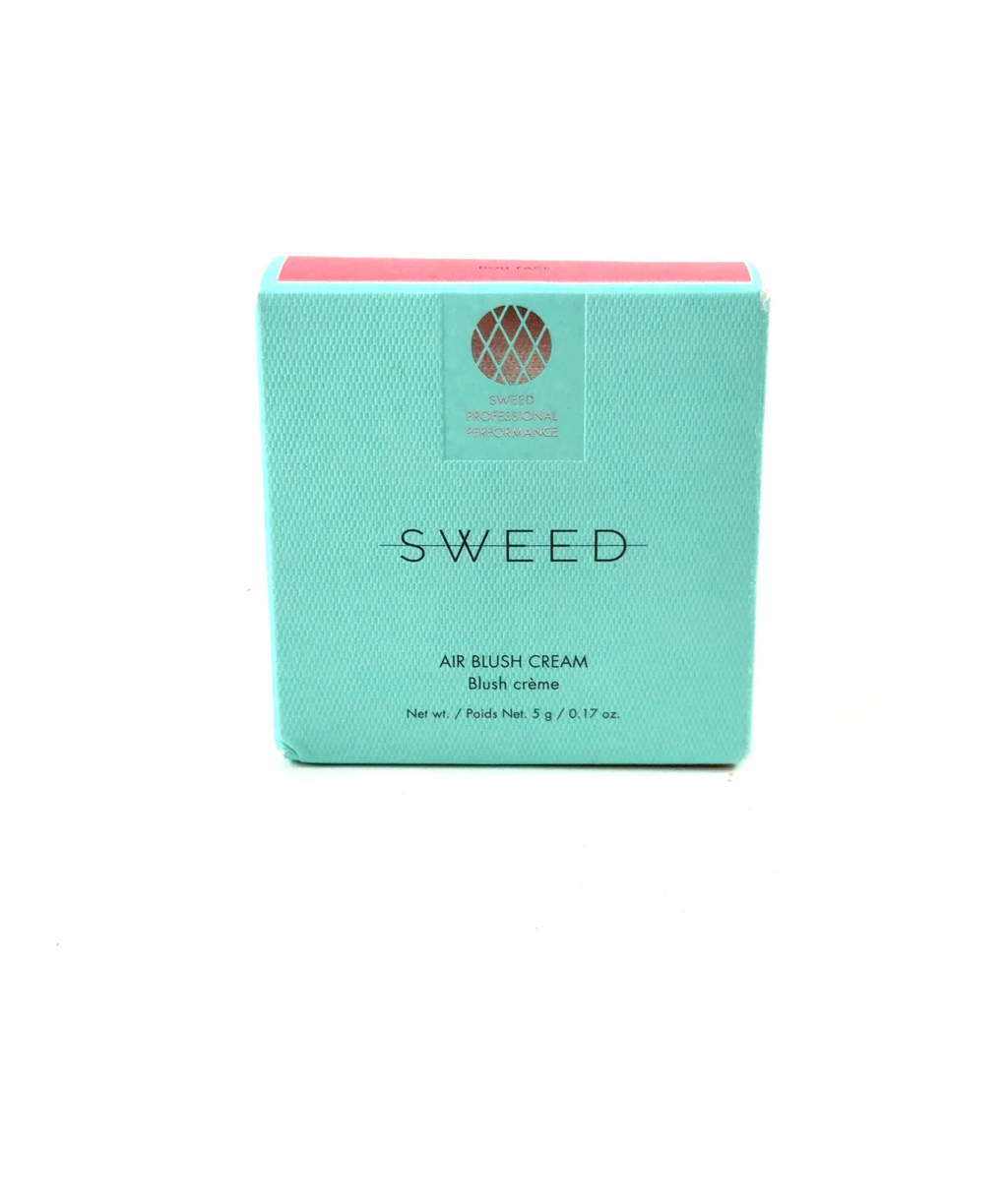 SWEED DOLL FACE AIR BLUSH CREAM, size 5g — label