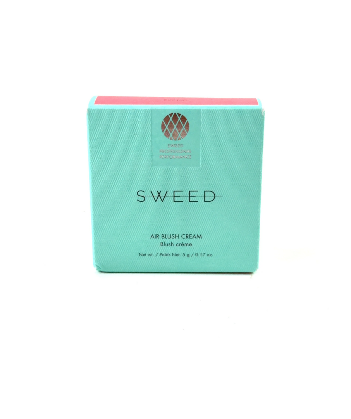 SWEED DOLL FACE AIR BLUSH CREAM, size 5g — care label