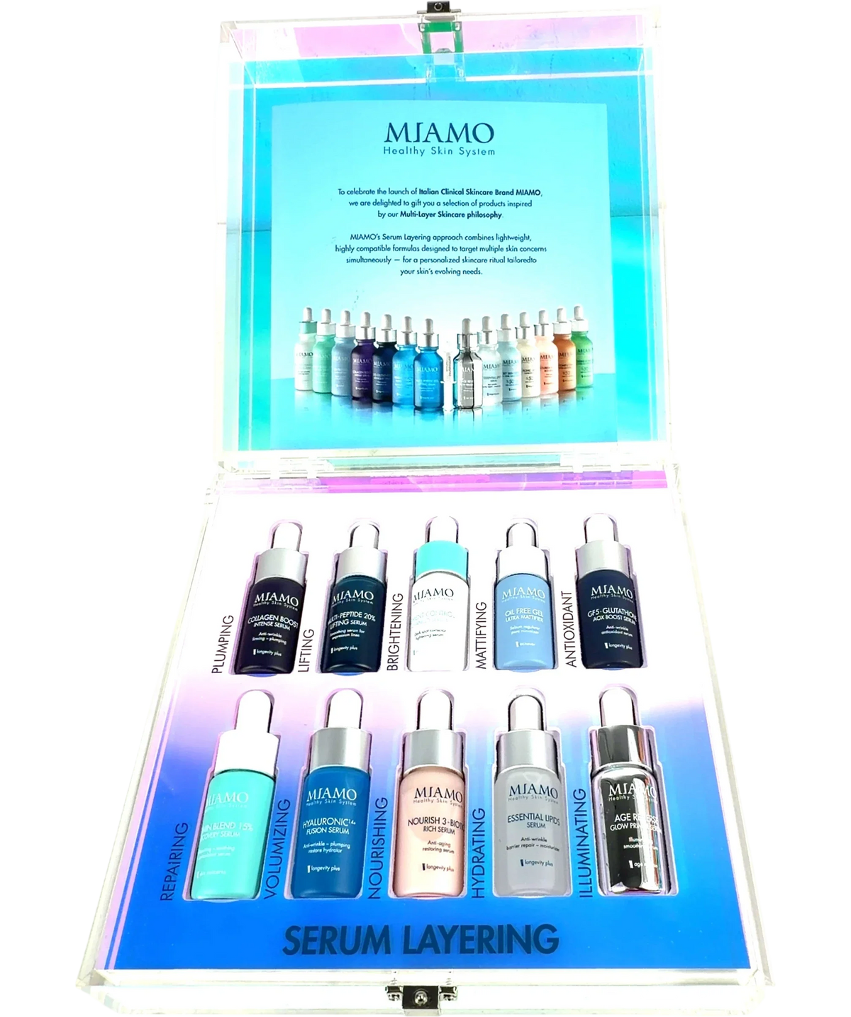 MIAMO Mini Icons / Serum Layering Set — front