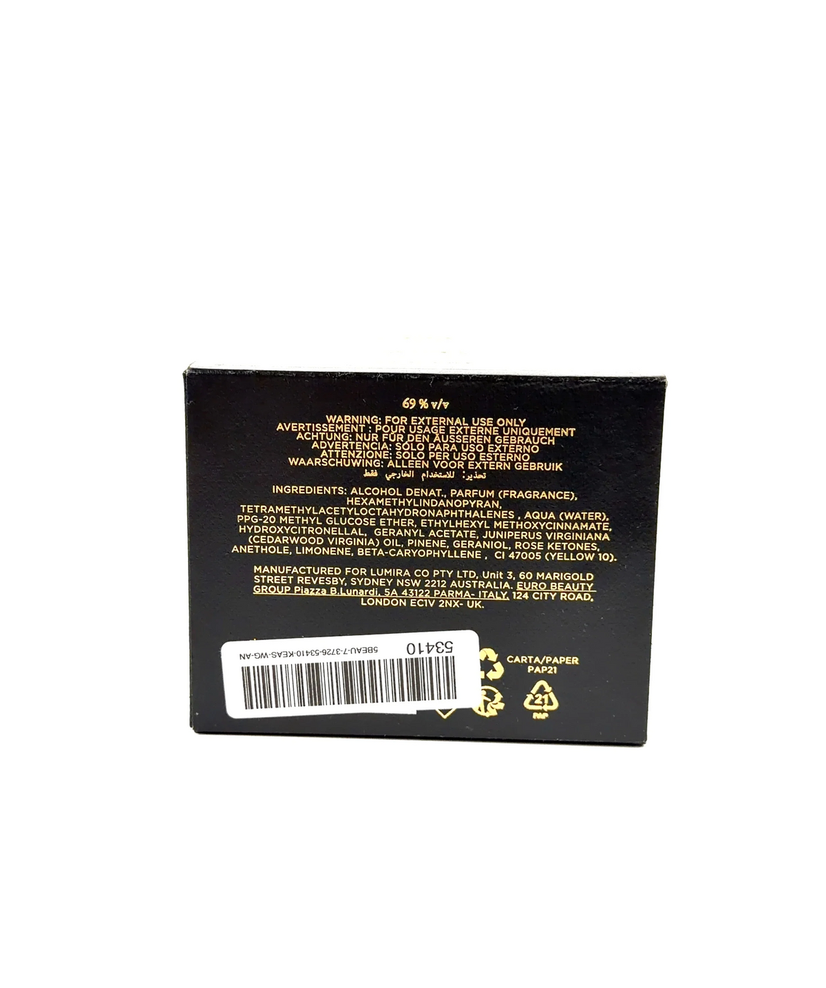 Lumira SUN SOAKED, size 50ml — detail